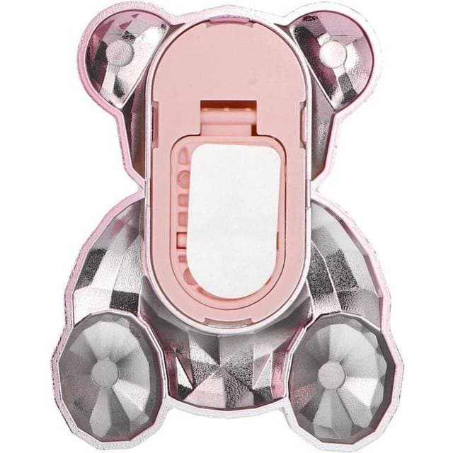 4kom Telefonholder Med Bamse Klistermærke Pink