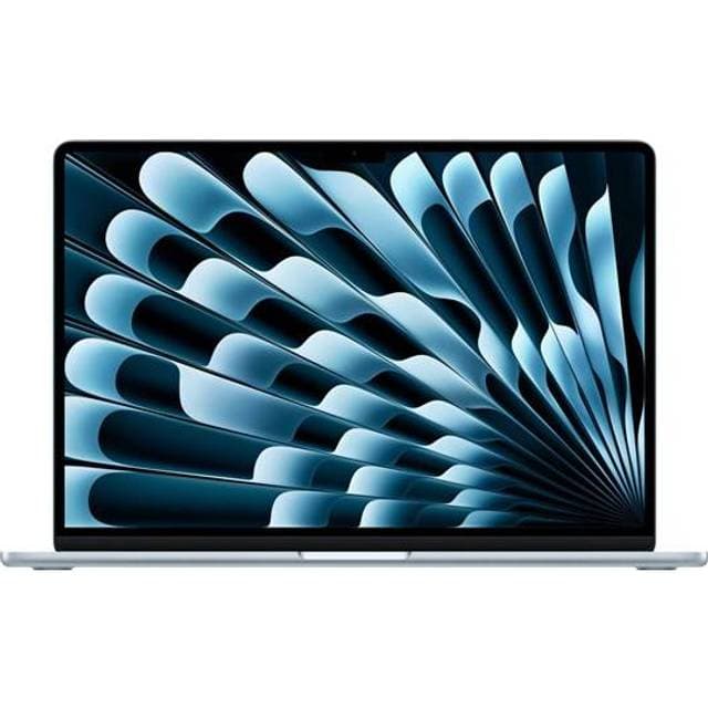 Apple MacBook Air, 15-inch, M4 chip, 10-core CPU, 10-core GPU, 16GB Unified Memory, 256GB SSD Storage, Sky Blue