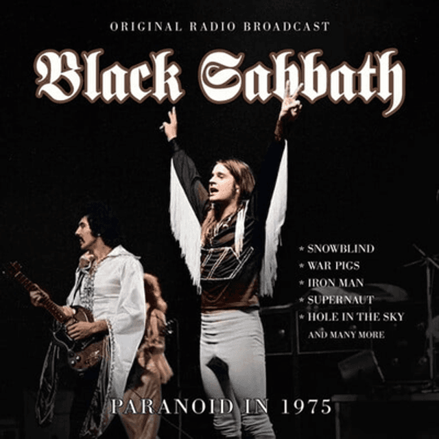 Black Sabbath Paranoid in 1975 Unisex Standard (CD)