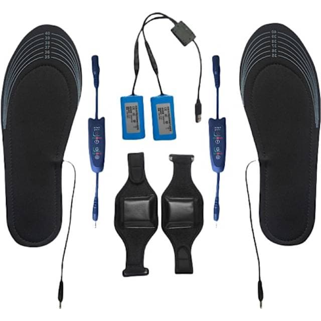 INF Rechargeable Heated Insoles Powered Foot Warmers