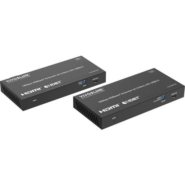 VivoLink 18Gbps HDBaseT KVM Kit 150m USB 2.0