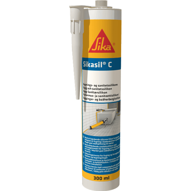 Sika Sikasil-C White 300ml 1stk