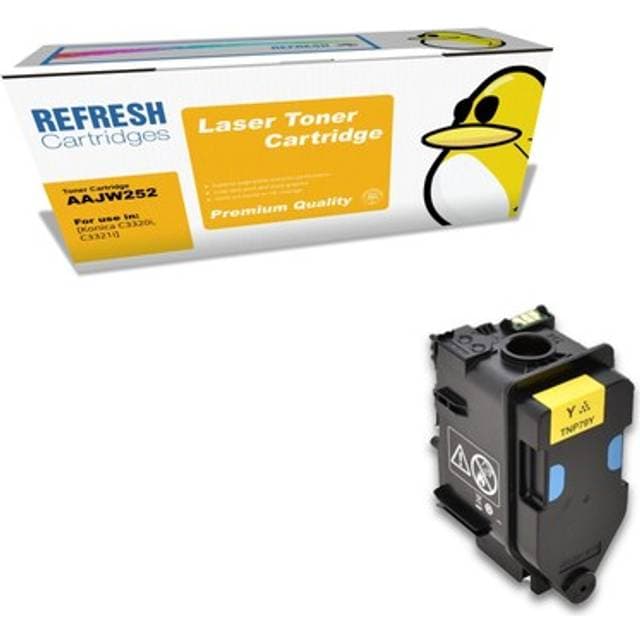 Refresh Cartridges Bizhub C3320 TNP80Y Toner