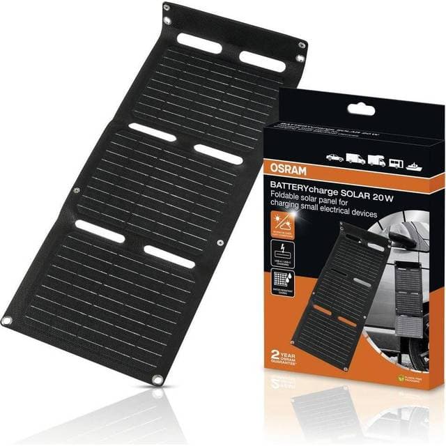 Osram Batterycharge Solpanel 20W USB-C USB-A