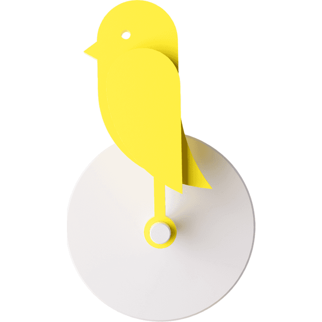 Birdie Fresh Air Monitor Canary Yellow