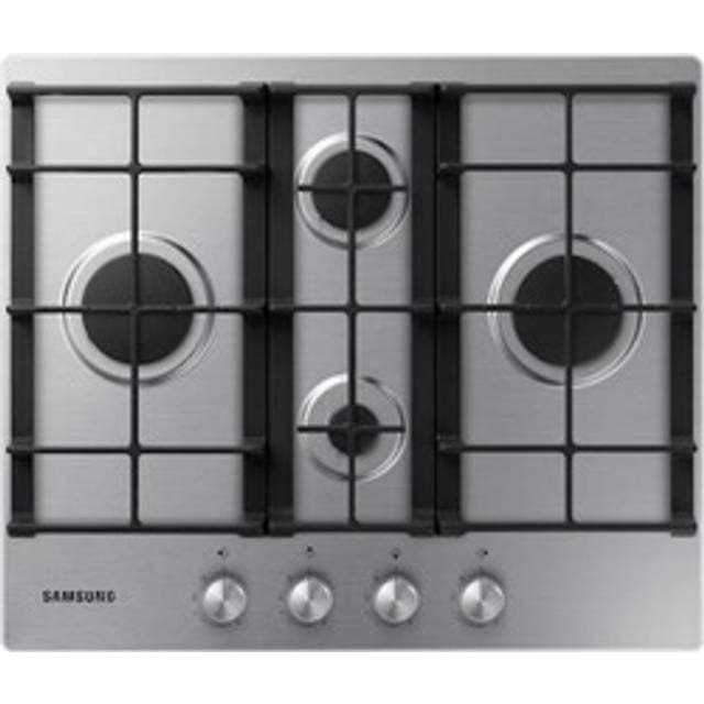Samsung NA64H3010BS Rustfrit Stål Gaskomfur 4 Zones