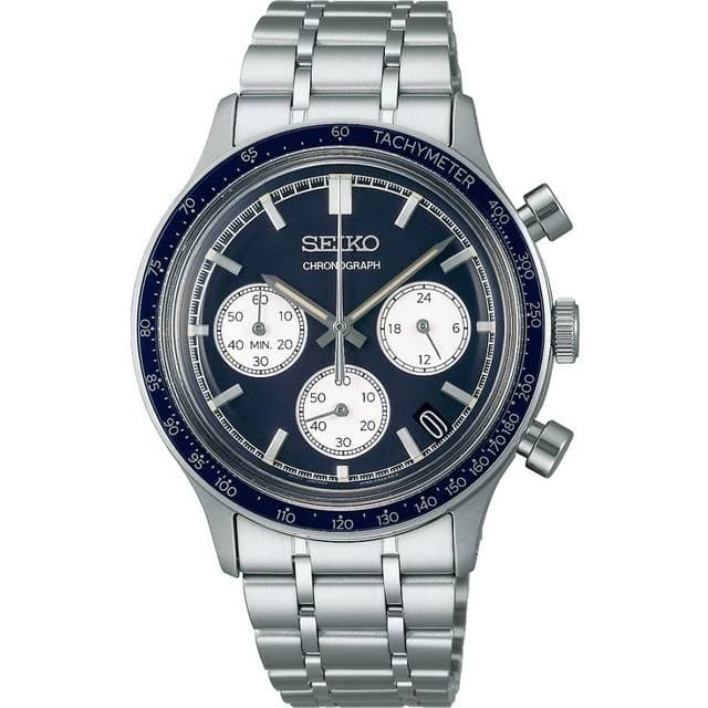 Seiko Conceptual SSB477P1 Quartz Hardlex Mineralglas