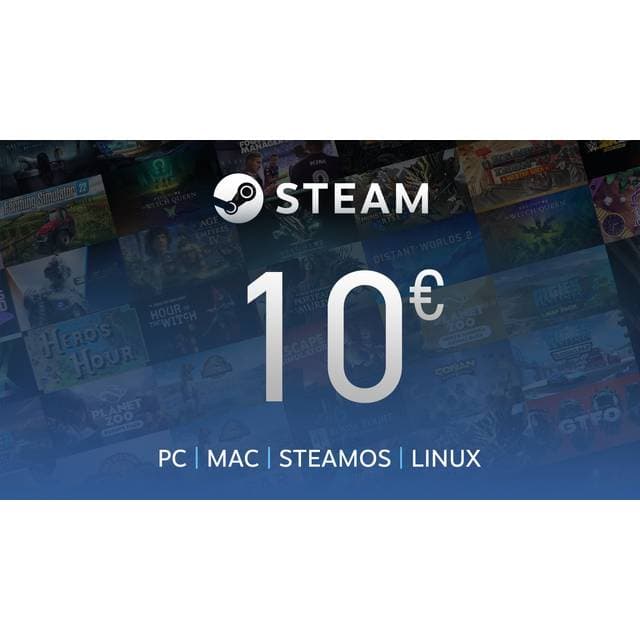 Steam Card 10 EUR