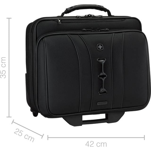 Wenger Legacy Black Series Notebook Trolleytaske - Sort