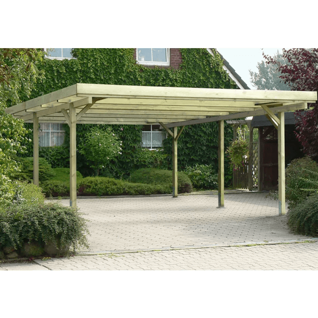 Eden Carport Double de 25m² (5mx5m) (Areal 25 m²)