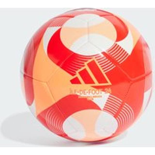 adidas Île-De-Foot 24 Club Ball White Glow Orange Solar Red