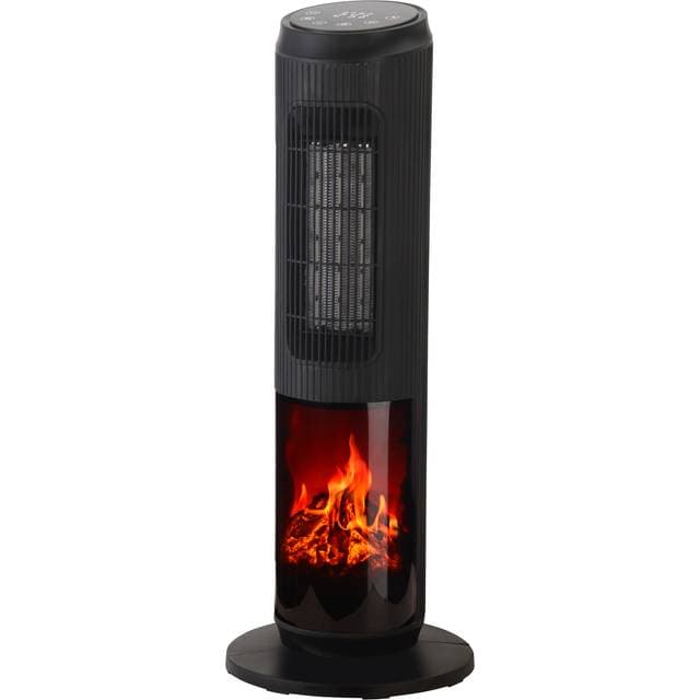 Brend BR-2222 Elektrisk Brændeovn Med Stemningsild