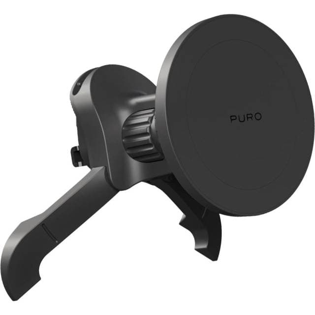 Puro Justerbar Bilholder Kompatibel MagSafe Sort