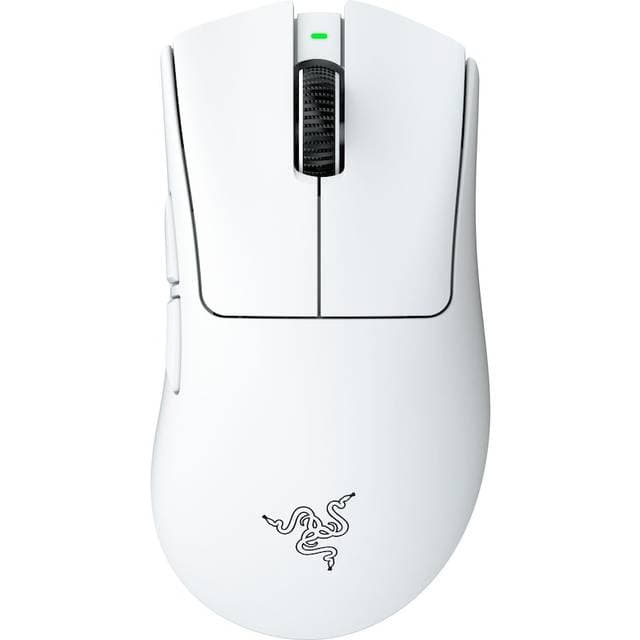Razer DeathAdder V4 Pro Trådløs Gamingmus Hvid