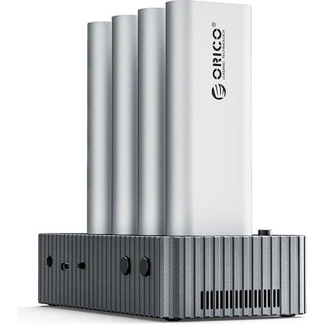 Orico Disk Dockingstation Med Kloningsfunktion 4x M.2 NVME