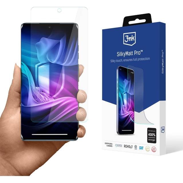 3mk Silky Matt Pro Matte Beskyttende Film Motorola Edge 50