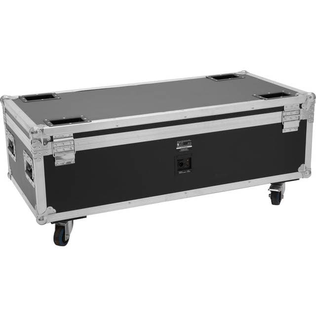Roadinger Flightcase 8x AKKU IP Par 7 QCL WDMX