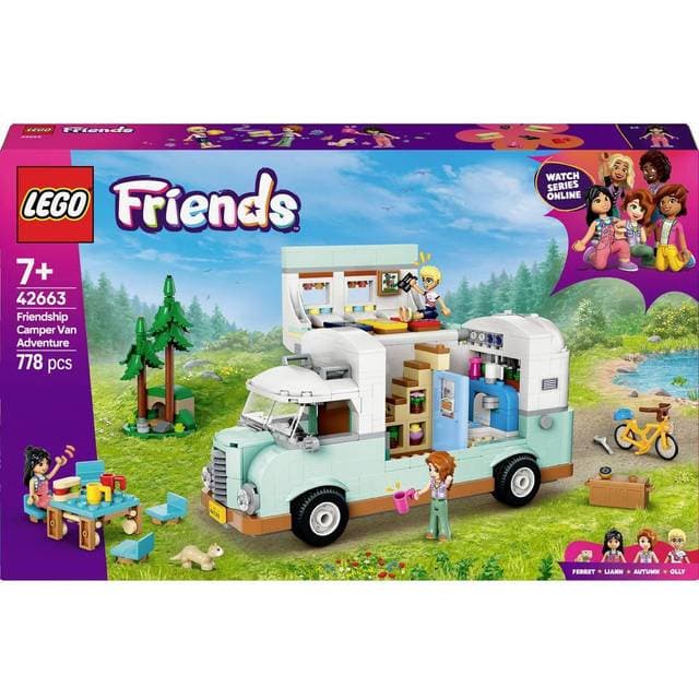 LEGO Friends Venskabs Autocamper På Eventyr 42663