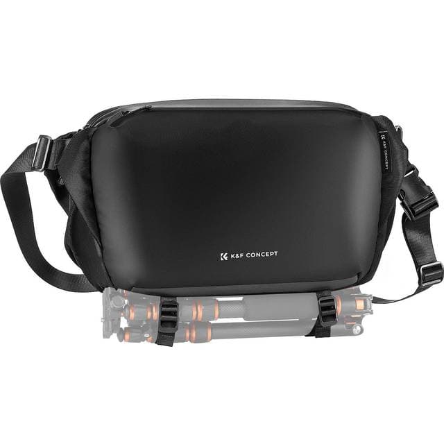 K&F Concept F Urban Wander Sling 12 L Fototaske Sort