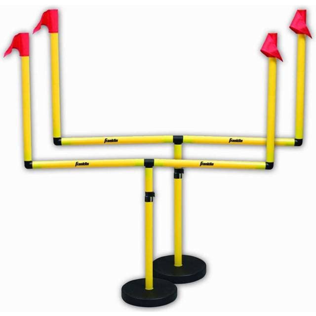 Franklin Sports Youth Football Goal Post Set Kids Adjustable