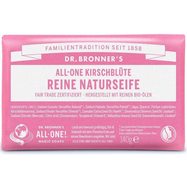 Dr. Bronners Bronner Cherry Blossom Bar Soap 140g