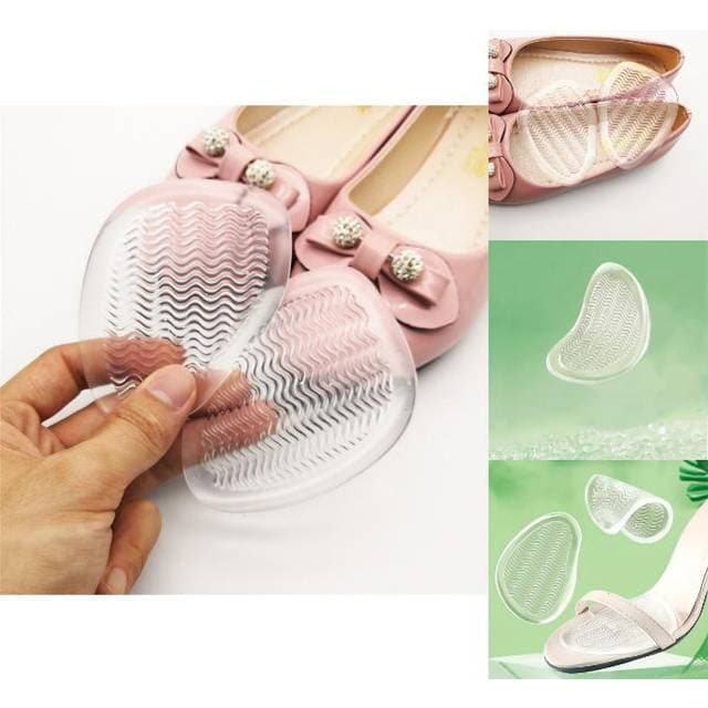 Evermart Silikone Anti-Skrid Transparent Forfodspuder