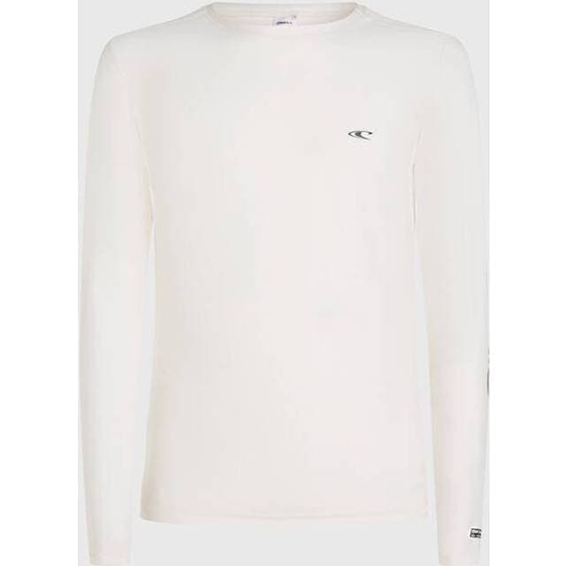 O'Neill Essentials Skins L SLV Lycra Herrer L Hvid