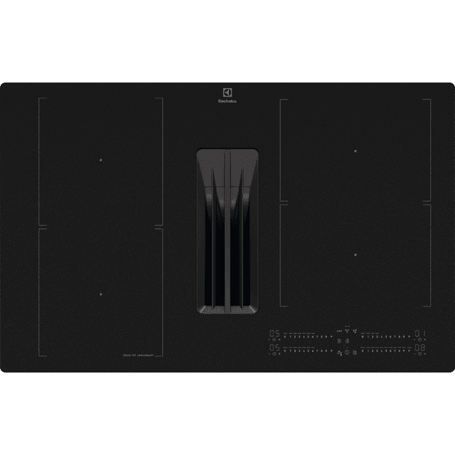 Electrolux Induktionskogeplade Integreret Emhætte 80 cm SaphirMatt Y84CC440CZ