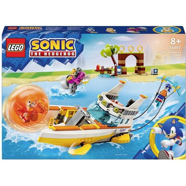 LEGO Sonic the Hedgehog Tails Adventure Boat 76997