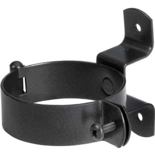 VMZinc Hængselsstift Rund Til Træ Sort Lakeret 80 mm