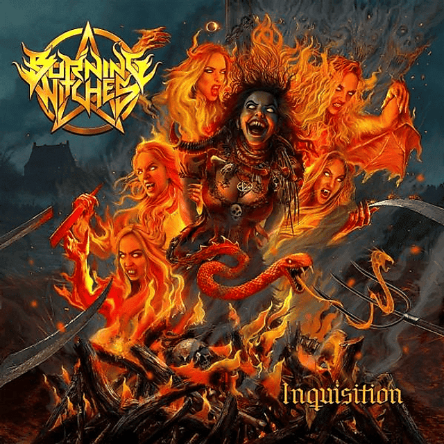 Burning Witches LP Inquisition Unisex Standard (Vinyl)