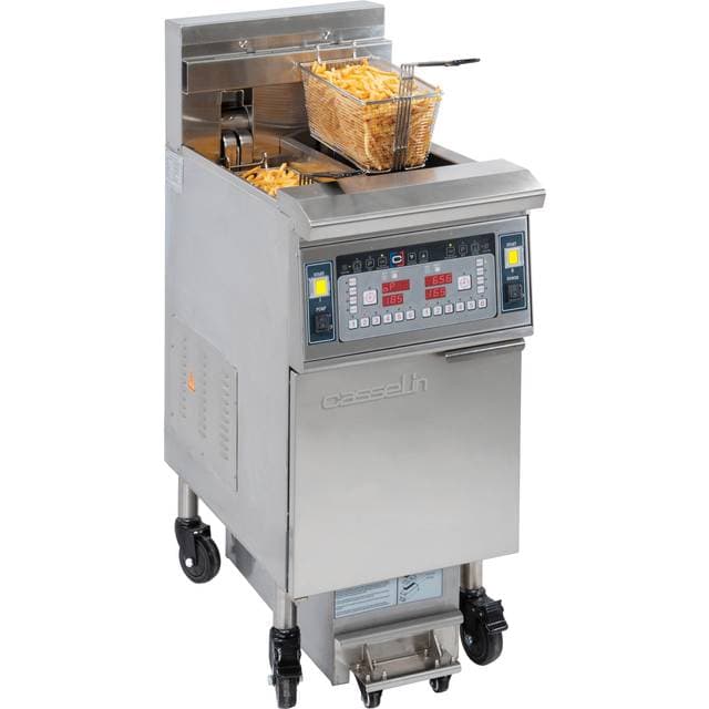 Casselin Elektrisk Frituregryde Med Filtrering 2 x 12 Liter 17kW