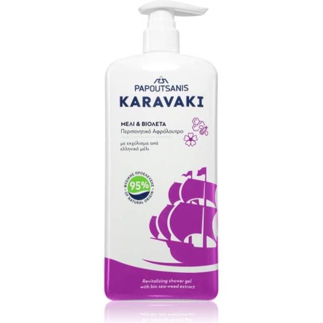 Papoutsanis Karavaki Honey Violet Showergel 750 ml
