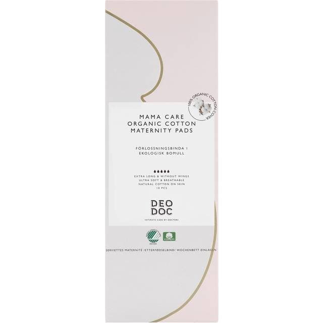 DeoDoc Mama Care Organic Cotton Maternity Pads 10 Stk