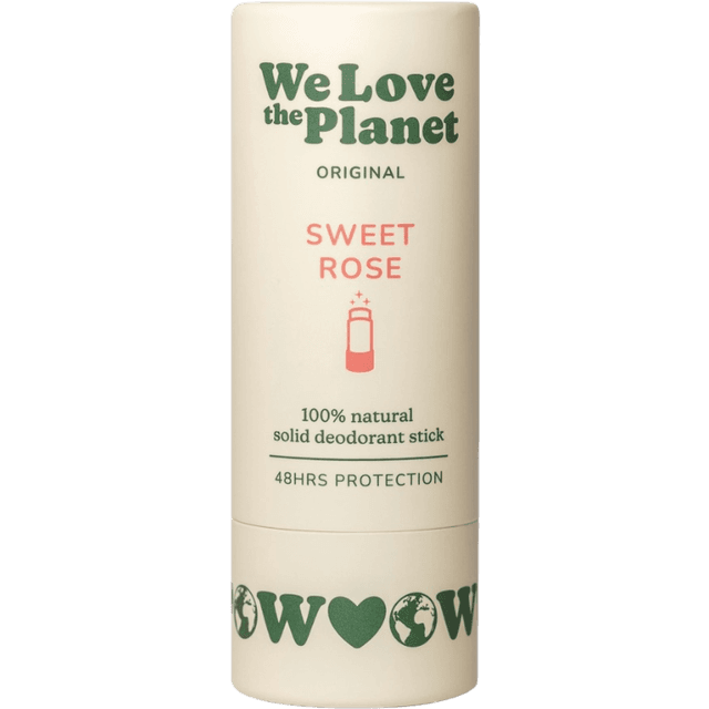 We Love The Planet Deodorant Stick Sweet Rose 40 g