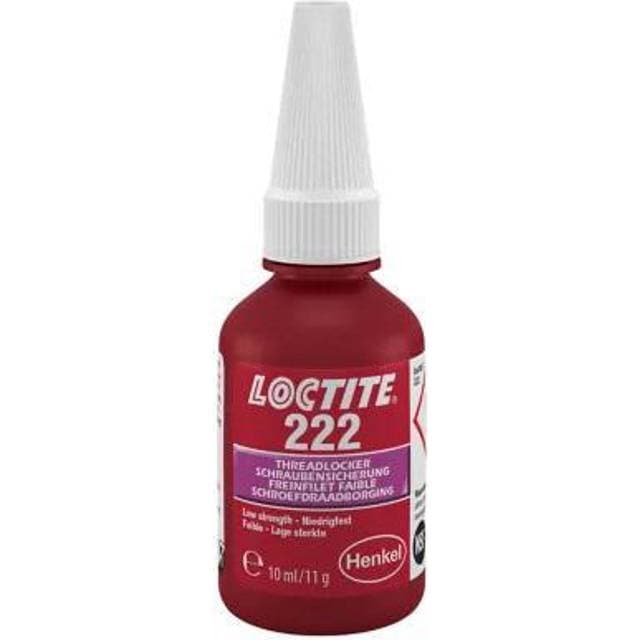 Loctite 222 Gevindsikring Lav Styrke 10 ml