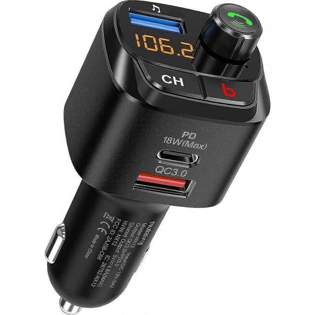 Car Bluetooth 5.0 FM Transmitter Radio Adapter