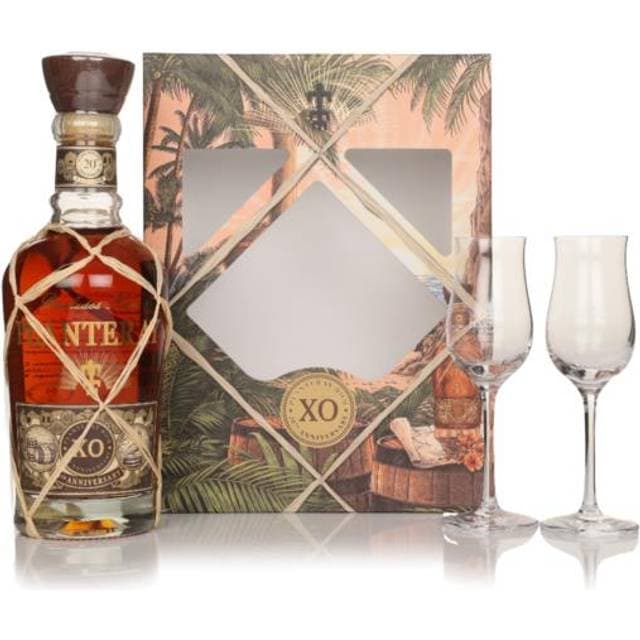Planteray XO Barbados 20th Anniversary Gift Pack 2x Glasses 70cl