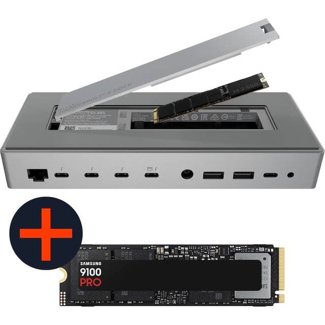 Razer Thunderbolt 5 Dock Chroma Dockingstation Mercury