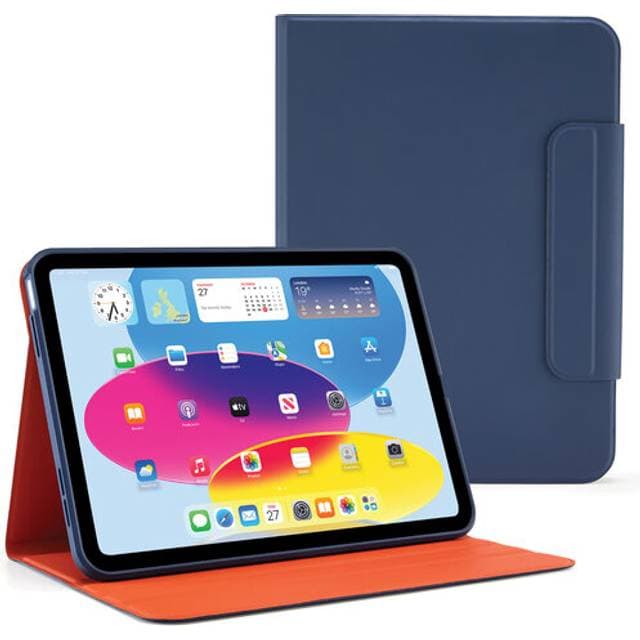 Pipetto Origami No5 Rotating Folio Case Dark Blue