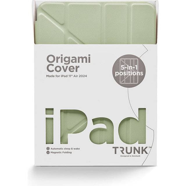 Trunk iPad Air 11 2025 2024 Flip Cover Lime Swirl