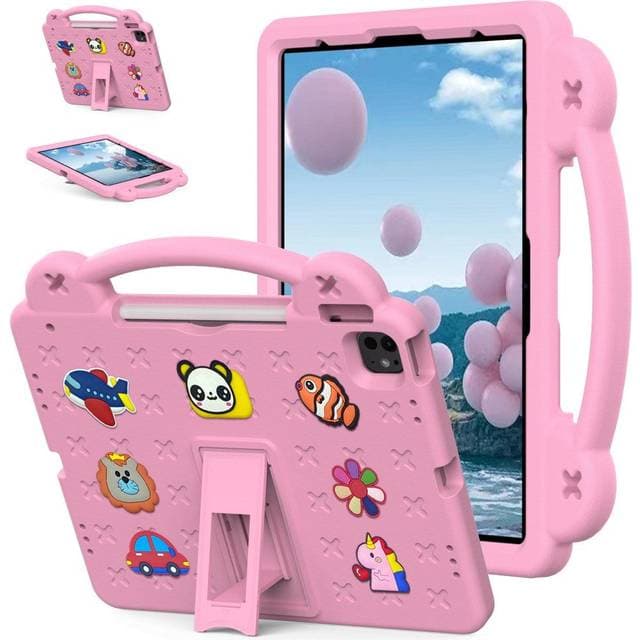 Eiderwood iPad Air 13 2025 2024 Pro 13 Børne Cover Lyserød