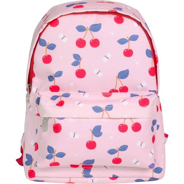 A Little Lovely Company Børnehavetaske Cherries Small Rygsæk - Kirsebær