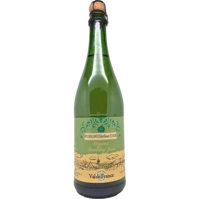 Val de France Organic Sparkling Juice Elderflower 0% 75 cl