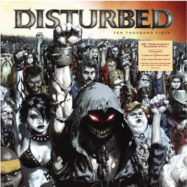 Disturbed LP Ten Thousand Fists Unisex Standard (Vinyl)