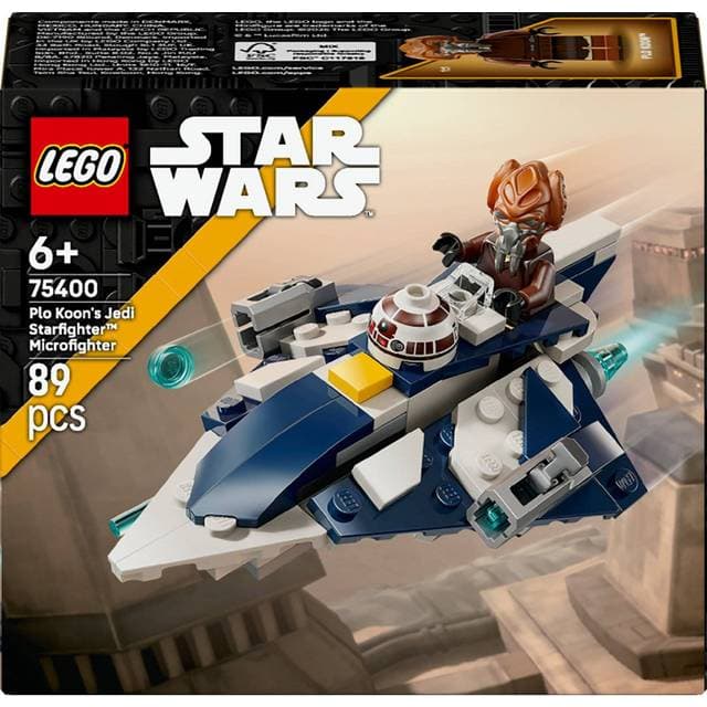 LEGO Star Wars Plo Koon's Jedi Starfighter Microfighter 75400