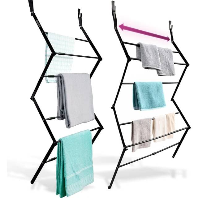 Black & Decker Over The Door Expandable Telescopic Drying Rack
