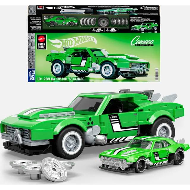 Mattel Hot Wheels Brick Shop Speed Series 1968 Camaro
