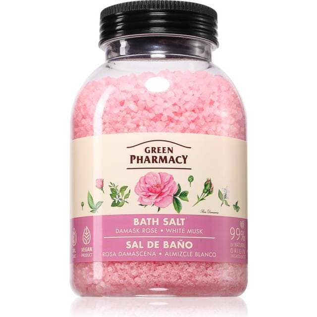 Green Pharmacy Damask Rose White Musk Bath Salt 1000 g
