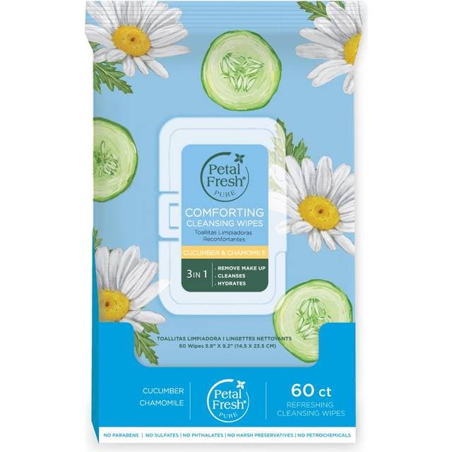 Petal Fresh Pure Comforting Cucumber Chamomile Wipes